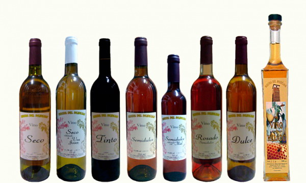 Botellas de Vino